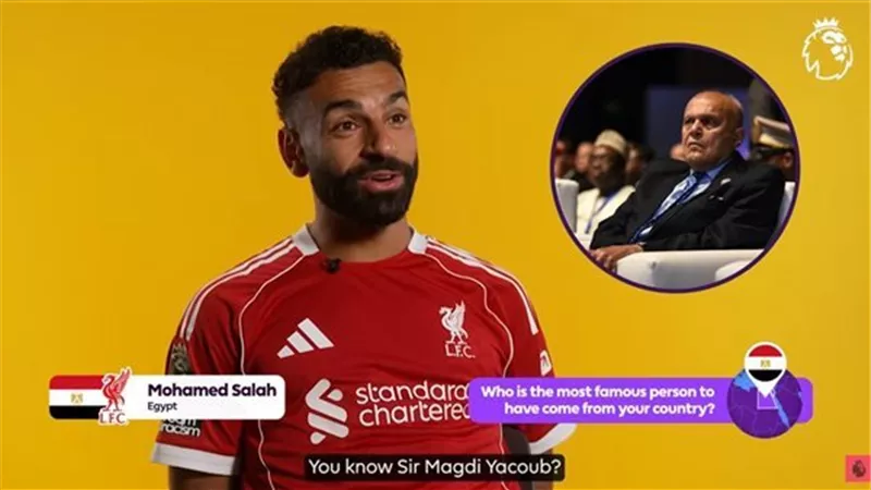 محمد صلاح يختار السير مجدي يعقوب أشهر شخصية في مصر
