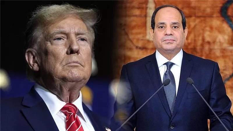 تحية دونالد ترامب للرئيس السيسي وإشادة بجهوده للسلام خلال جلسة مجلس السلام