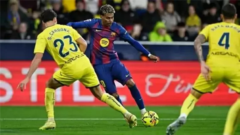 نتيجة مباراة برشلونة ضد فياريال في الدوري الإسباني