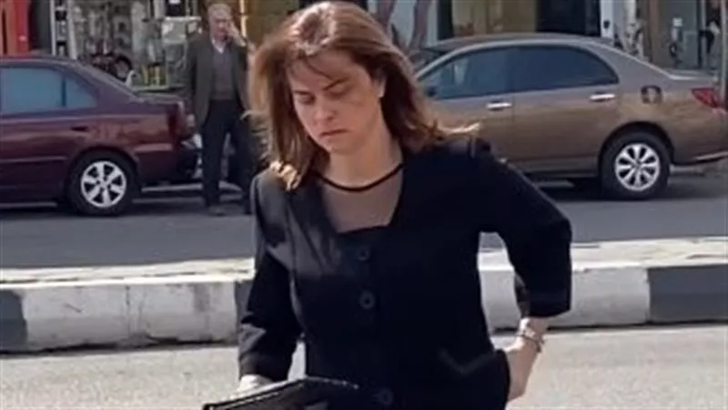 مشاهد مؤثرة من جنازة زوج نور اللبنانية بعد وصول الجثمان إلى كنيسة القديس كيرلس بالكوربة
