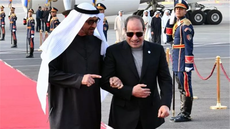 الرئيس السيسي يؤكد دعم مصر للإمارات ويُدين الاعتداءات الإيرانية على دول الخليج