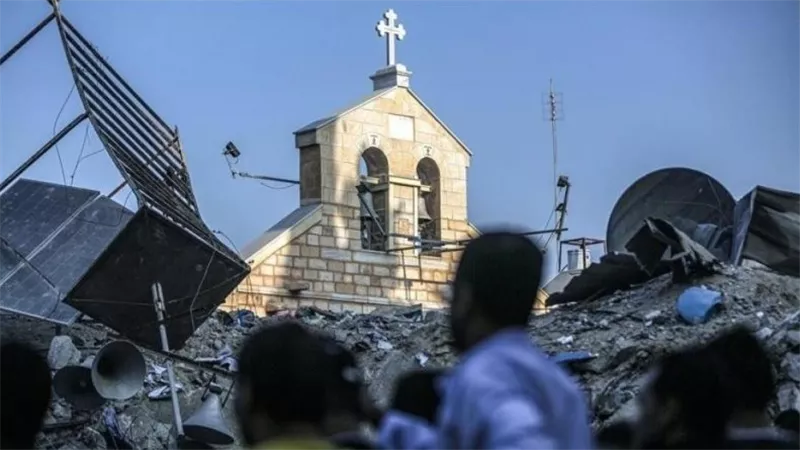 إزالة صلبان كنيسة الشهداء في محردة بسوريا وتحويلها إلى موقع عسكري يثير غضبًا واسعًا بين المسيحيين