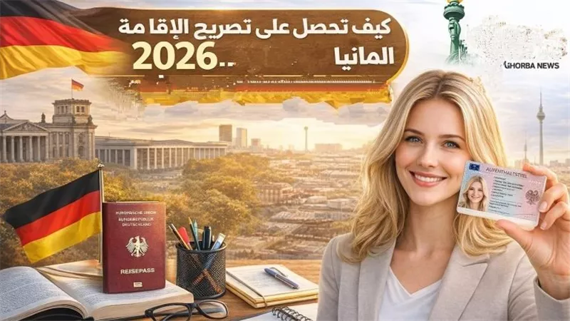 خطوات استخراج تصريح الإقامة في ألمانيا 2026 بطريقة قانونية والمستندات المطلوبة لتجنب رفض الطلب 