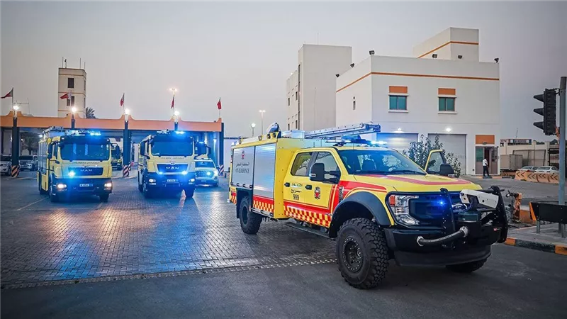 البحرين تعلن تدخل الدفاع المدني للسيطرة على حريق بالمحرق دون إصابات