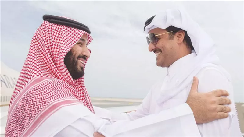 أمير دولة قطر يبحث مع محمد بن سلمان في جدة تطورات التصعيد الإيراني وأمن المنطقة