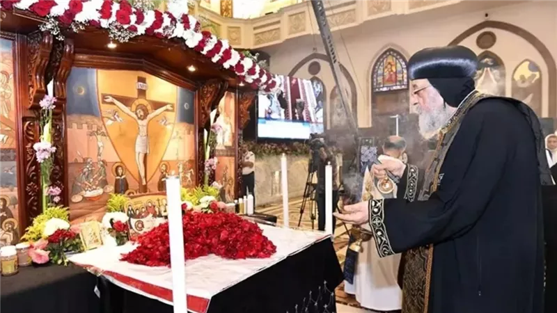 بداية أسبوع الآلام اليوم في الكنيسة القبطية وأول صلوات البصخة الأحد 5 أبريل 2026
