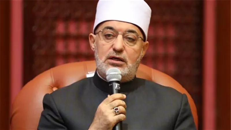 مفتي الجمهورية يدين وزير الأمن الإسرائيلي بعد اقتحام المسجد الأقصى