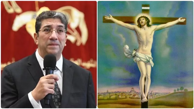 المستشار أمير رمزي يرد على الهجوم بسبب منشور الصلب: أنا مسيحي وأفتخر والدين لله والإنسانية للجميع