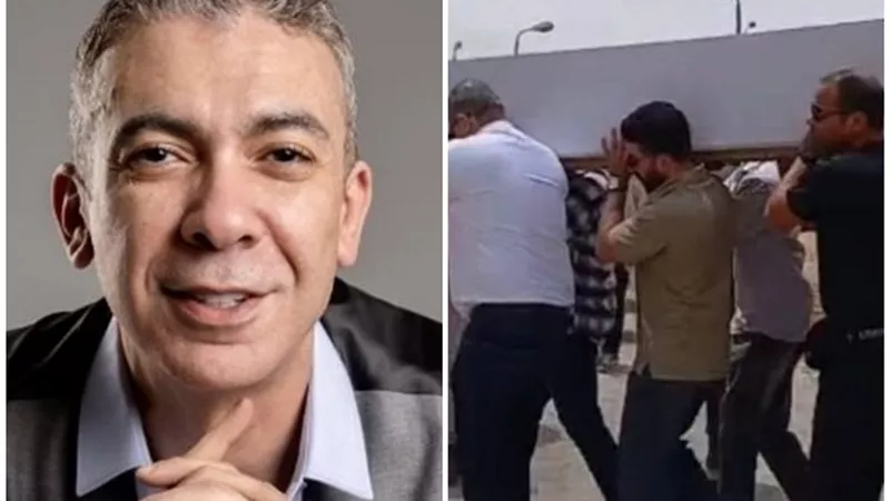جنازة الدكتور ضياء العوضي تشهد لحظات إنهيار الأسرة والمقربين من الصلاة حتى دفنه بالصور