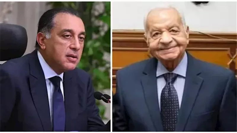 بدء عزاء والد رئيس الوزراء مصطفى مدبولي بمسجد المشير طنطاوي