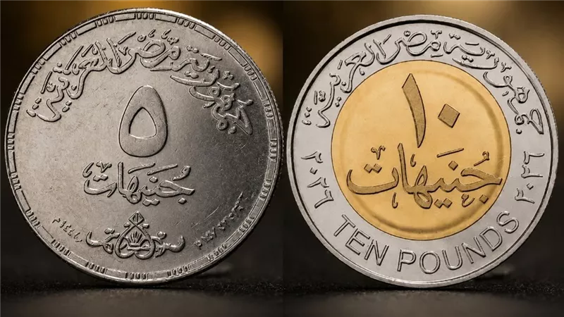 البنك المركزي ينفي طرح عملات معدنية جديدة فئة 5 و10 جنيهات بدل الورقية