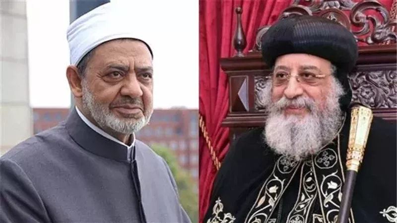 عبر الهاتف.. البابا تواضروس يقدم التهنئة إلى شيخ الأزهر أحمد الطيب بمناسبة عيد الأضحى