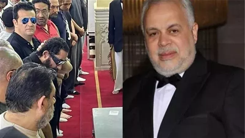 بعد عزاء والدة أحمد حلمي.. أشرف زكي يقدم شكوى ضد مذيع 