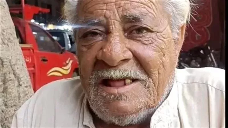 عم شعبان بائع الجرائد بحلوان يسامح المتهم بسرقته بعد ضبطه وحبسه 4 أيام 
