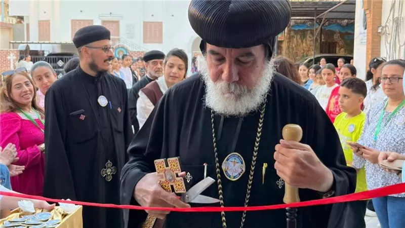 الأنبا كاراس يفتتح مهرجان الكرازة 2026 وسط مشاركة أطفال وشباب إيبارشية مطروح