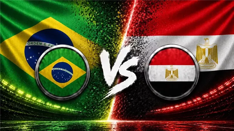 موعد مباراة مصر والبرازيل فجر الأحد والقنوات الناقلة قبل كأس العالم 2026