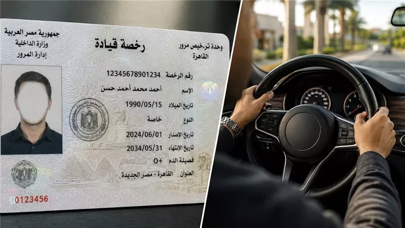 استخراج رخصة القيادة لأول مرة 2026 بالشروط الجديدة والأوراق المطلوبة وخطوات التقديم