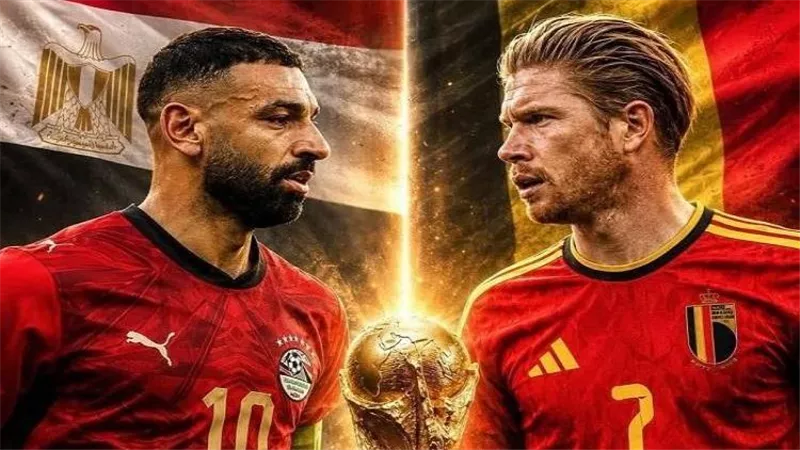 مباراة مصر وبلجيكا في كأس العالم 2026 تذاع مجانًا على 7 قنوات بينها قناة على نايل سات