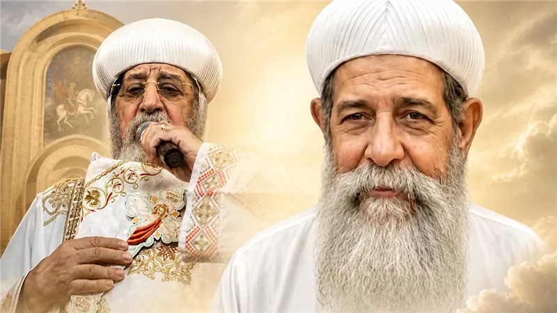 البابا تواضروس يعزي في نياحة القمص يوحنا لوقا شيخ كهنة شبرا الجنوبية بعد جنازة مهيبة بالكنيسة