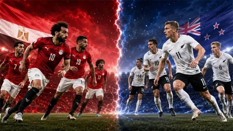 موعد مباراة مصر ونيوزيلندا في كأس العالم 2026 بتوقيت القاهرة يوم 22 يونيو