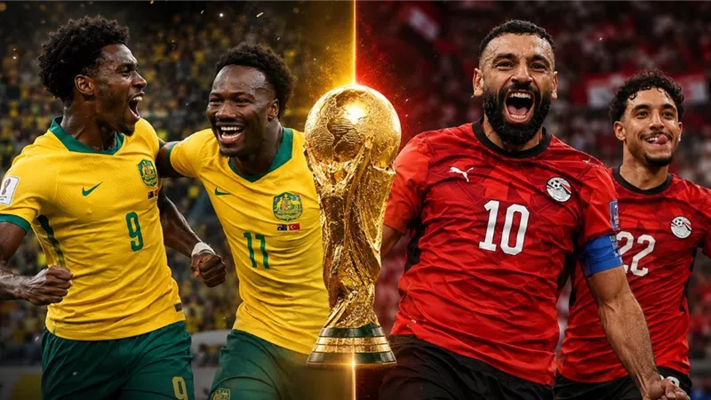 تردد القنوات المجانية الناقلة لمباراة مصر وأستراليا اليوم وموعد المواجهة في كأس العالم 2026