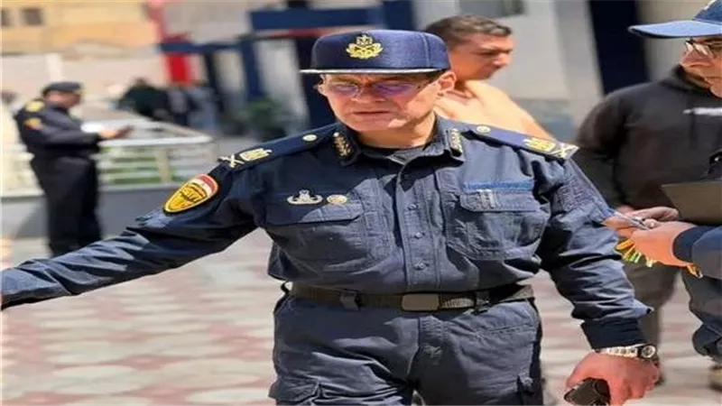 جنازة اللواء محمد الشربيني شهيد الحماية المدنية بجنازة عسكرية تنظمها الداخلية بمسجد الشرطة بالتجمع