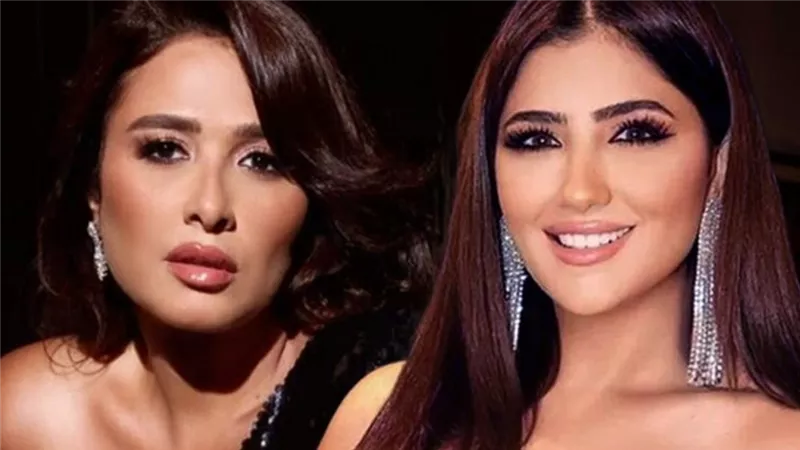 مي عمر تنهي خلافها مع ياسمين عبد العزيز بتهنئة فيلم خلي بالك من نفسك