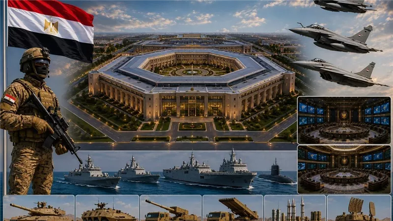 مركز معلومات الوزراء يكشف دلالات تصميم الأوكتاجون ومباني القيادة الاستراتيجية
