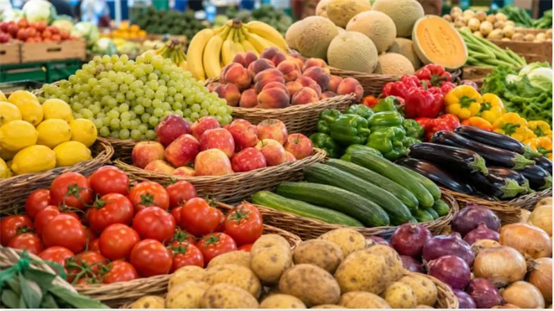أسعار الخضروات والفاكهة اليوم الأربعاء.. الطماطم والبطاطس والعنب الأبرز والليمون يصل 55 جنيهًا