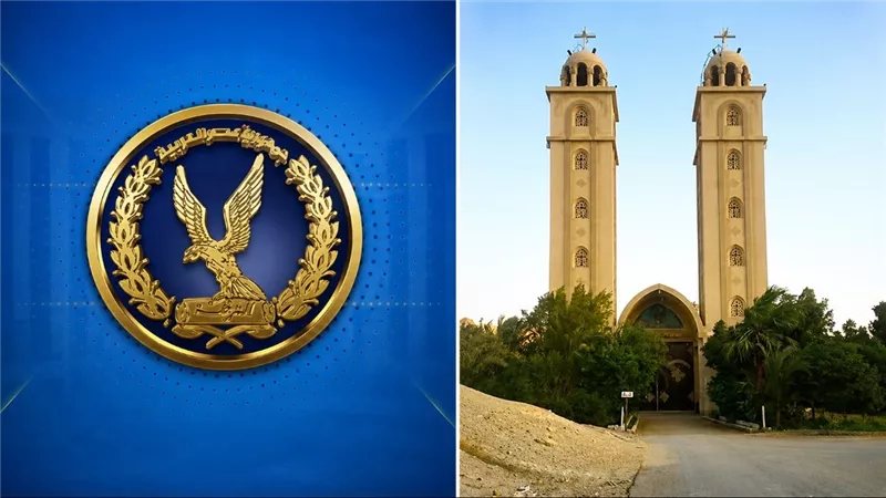 تفاصيل واقعة دير الملاك غبريال أبو خشبة بالفيوم من البداية حتى بيان الداخلية