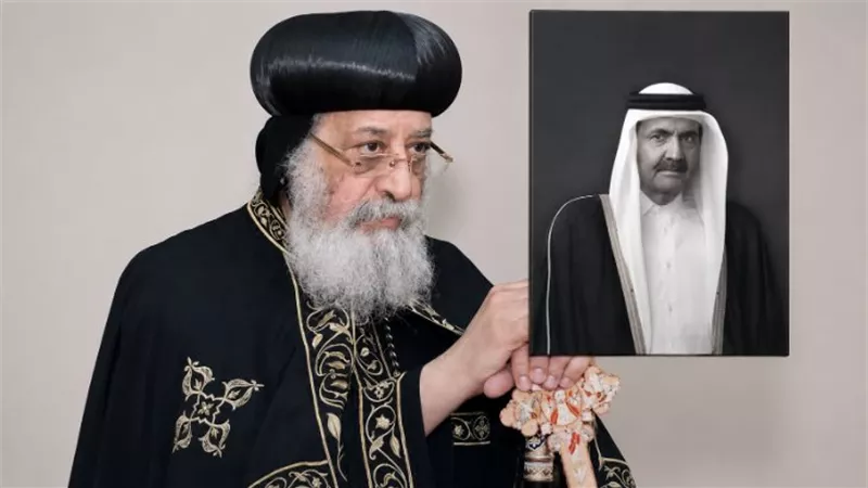 البابا تواضروس يعزي قطر في وفاة الشيخ حمد بن خليفة بكلمات مؤثرة وفق بيان الكنيسة