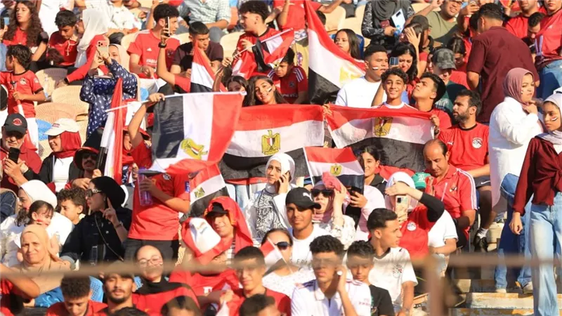 توافد جماهيري كبير إلى استاد القاهرة لتكريم منتخب مصر بعد مونديال 2026