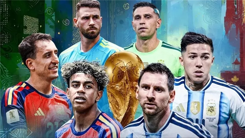 مباراة الأرجنتين وإسبانيا في نهائي كأس العالم 2026.. الموعد والقنوات والتشكيل المتوقع وصدام ميسي ويامال
