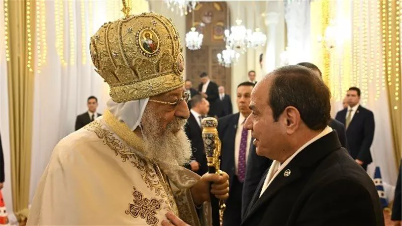 بيان رسمي من الكنيسة القبطية لتهنئة الرئيس السيسي والشعب المصري بذكرى ثورة 23 يوليو