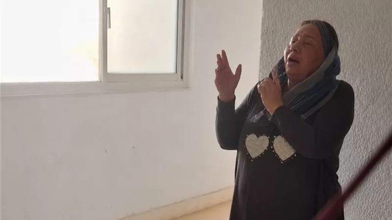 آخر صورة للسيدة محل واقعة وفاة والدتها بسيدي بشر أثناء خلاف مع الجيران قبل أيام