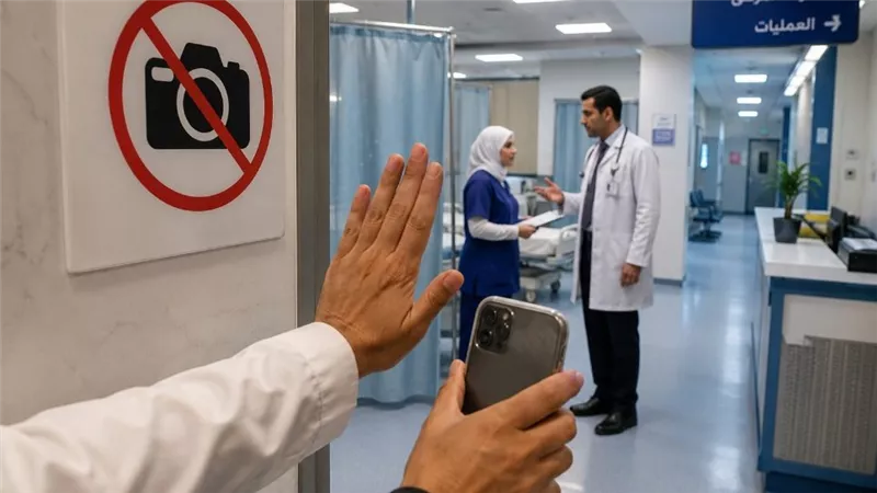 الصحة تحظر التصوير بالمستشفيات دون تصريح وتلزم بإبلاغ الشؤون القانونية خلال 24 ساعة