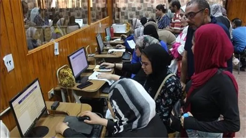 نتيجة تقليل الاغتراب لطلاب المرحلتين الأولى والثانية خلال ساعات عبر موقع التنسيق الإلكتروني