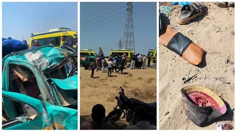 ارتفاع عدد ضحايا حادث الإسماعيلية بطريق الدواويس .. ننشر اسماء الوفيات وقرار الرئيس السيسي