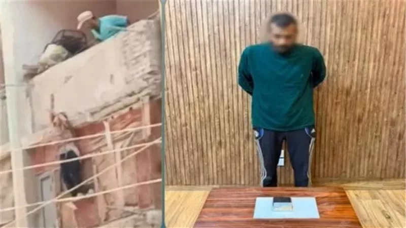 طفلة الشرقية تقفز من شرفة الطابق الرابع بسبب تعدي والدها والداخلية تضبطه بعد فيديو متداول