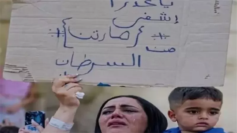 والدة الطفل مارتن تروي معاناته مع السرطان وتطلب شفاءه خلال نهضة دير درنكة