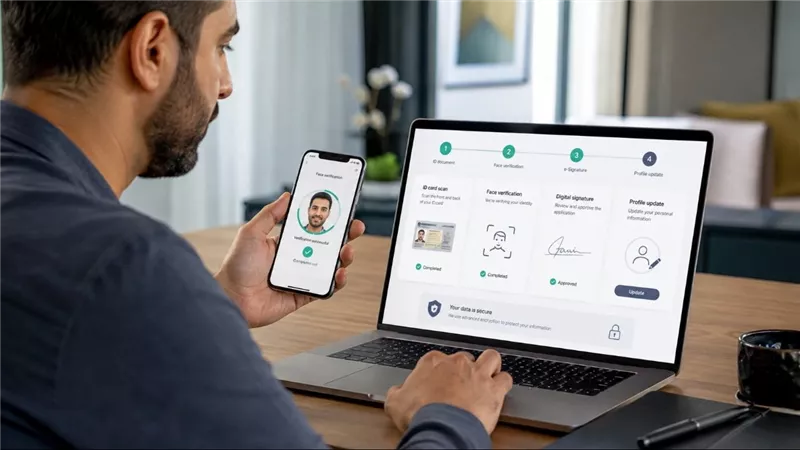 البنك المركزي يعتمد قواعد الهوية المالية الرقمية لفتح الحسابات البنكية إلكترونيًا دون زيارة الفروع