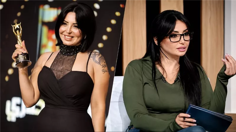 دينا المصري بدأت مشوارها مطربة باسم دينا حسين قبل ظهورها كمقدمة برامج على المحور