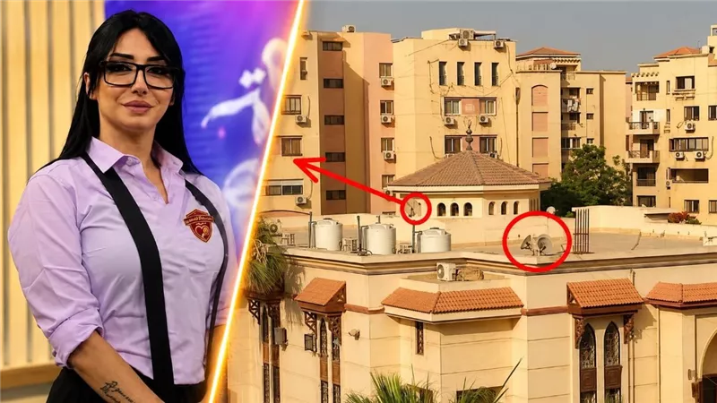 صور جديدة للمسجد تعيد فتح أزمة دينا المصري وتكشف قرب مكبرات الصوت من العمارات
