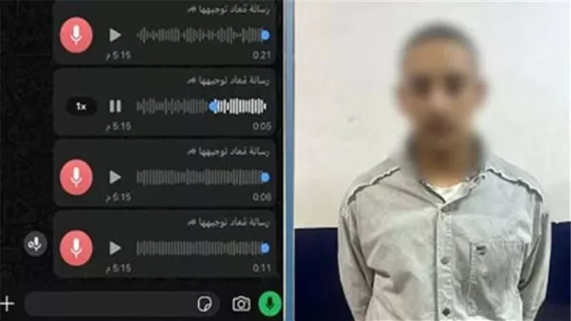 منشور ومقاطع صوتية تقود لضبط عاطل هدد أسرة بسبب رفض الخطبة ببورسعيد
