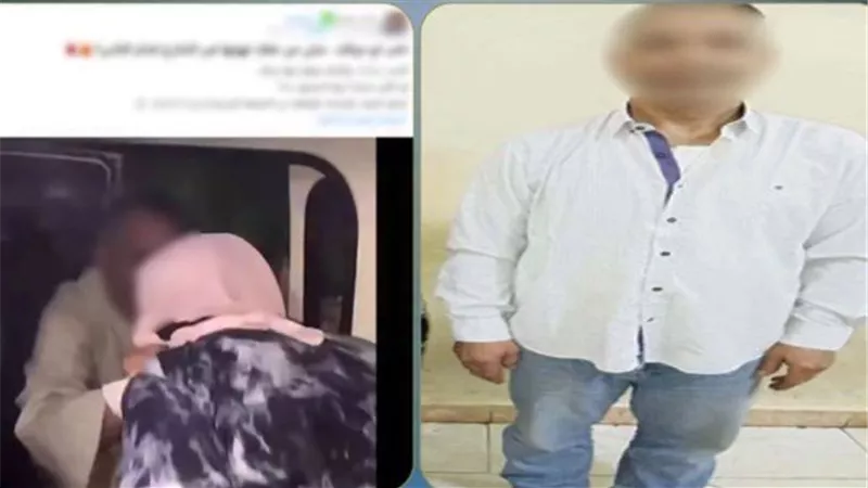 اعتراف المتهم في واقعة ميكروباص الفيوم.. خلافات زوجية وراء التعدي على زوجته الأجنبية