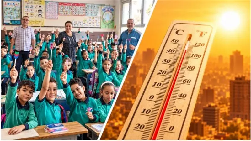 طقس ثاني أسبوع الدراسة 2026.. انخفاض درجات الحرارة في القاهرة وجنوب الصعيد وارتفاع جديد الخميس