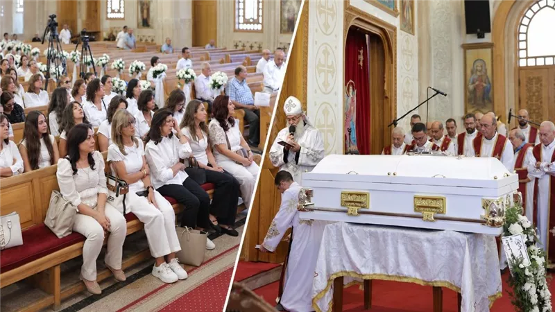 جنازة القس ميخائيل رمسيس بالإسكندرية.. وداع بالملابس البيضاء والعزاء مساء اليوم وصلاة الثالث الثلاثاء 
