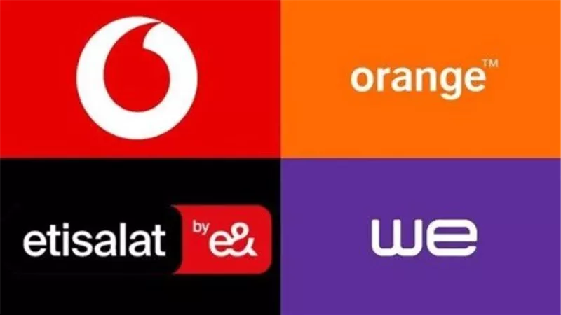 أسعار باقات فودافون وأورنج وWE وإي آند وسعات الإنترنت وكروت الشحن