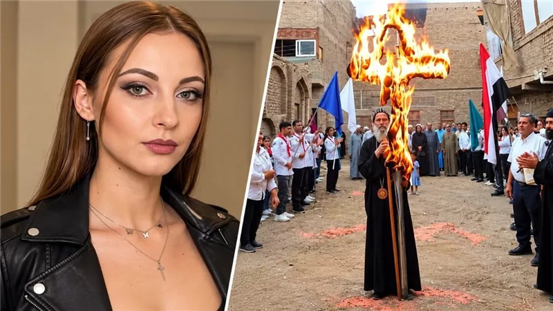الأنبا بيمن في جدل «النار والصليب».. جورجيت شرقاوي ترد