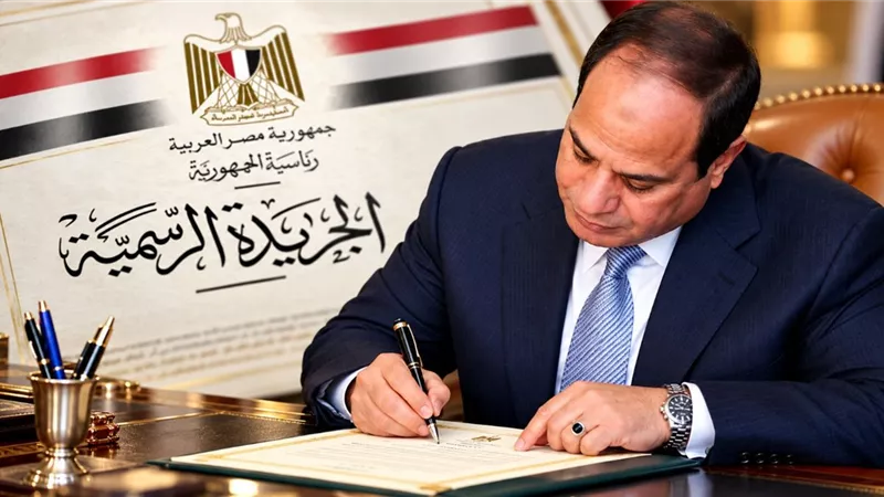 حصاد القرارات الجمهورية والحكومية خلال أسبوع.. المترو وإبعاد 3 أجانب وإدراج 16 إرهابيًا